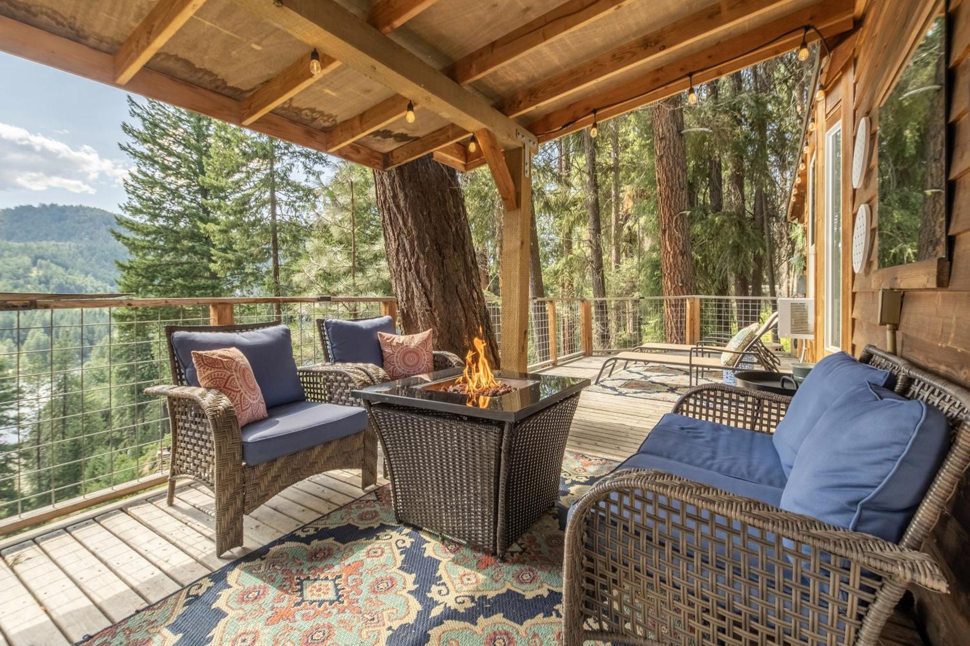Das Tree Haus By Nw Comfy Cabins Leavenworth Bagian luar foto